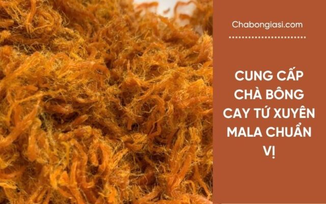 Cung cấp chà bông cay Tứ Xuyên Mala chuẩn vị