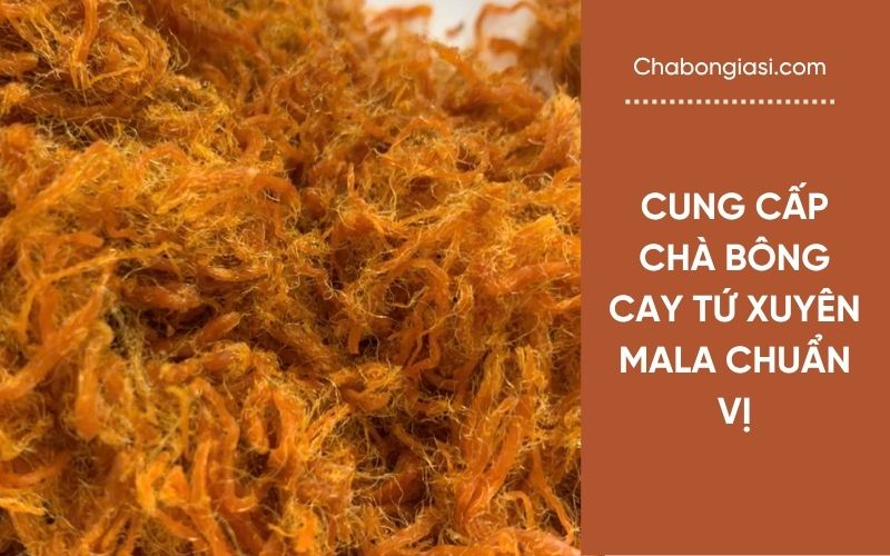 Cung cấp chà bông cay Tứ Xuyên Mala chuẩn vị